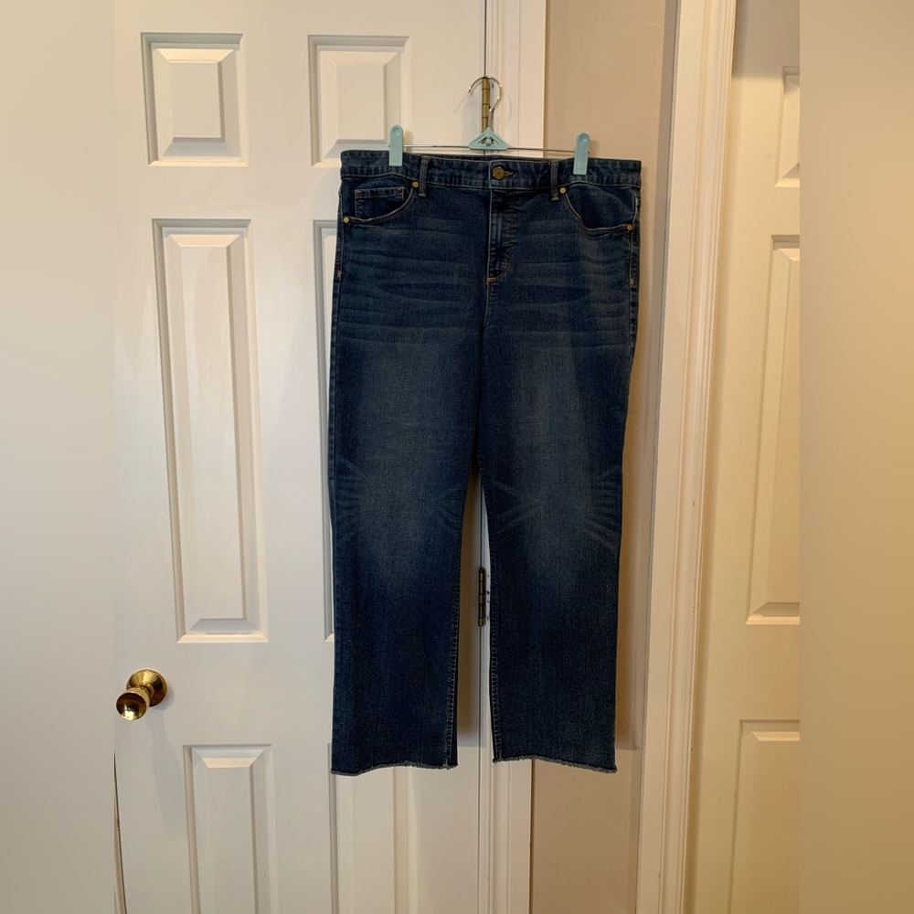 Code Bleu HR Straight Ankle Jeans Size 14